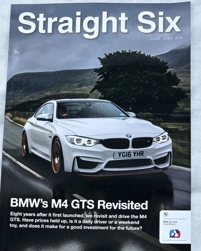 Lot Of 7 Straight Six BMW Car Club Magazines All 2024 Very Good Condition gallery
