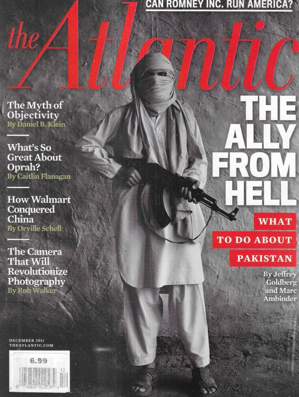 Atlantic Magazine Pakistan Myth of Objectivity Mitt Romney Oprah Walmart 2011