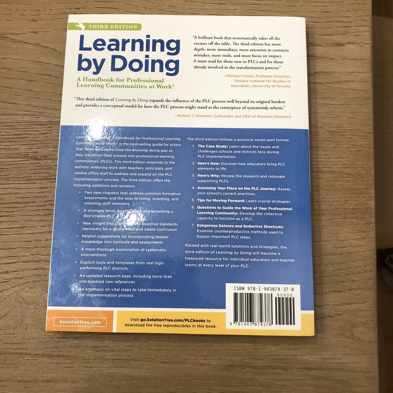 Learning by Doing: A Handbook for Professional Learning Communities at Work 3rd gallery