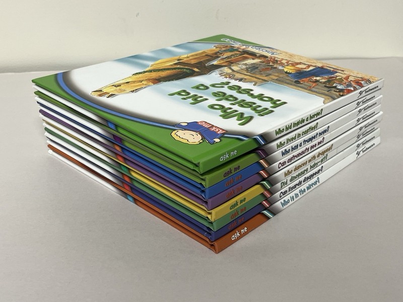Set Of 8 ASK ME Children Educational Series Books by Southwestern Advantage HC gallery