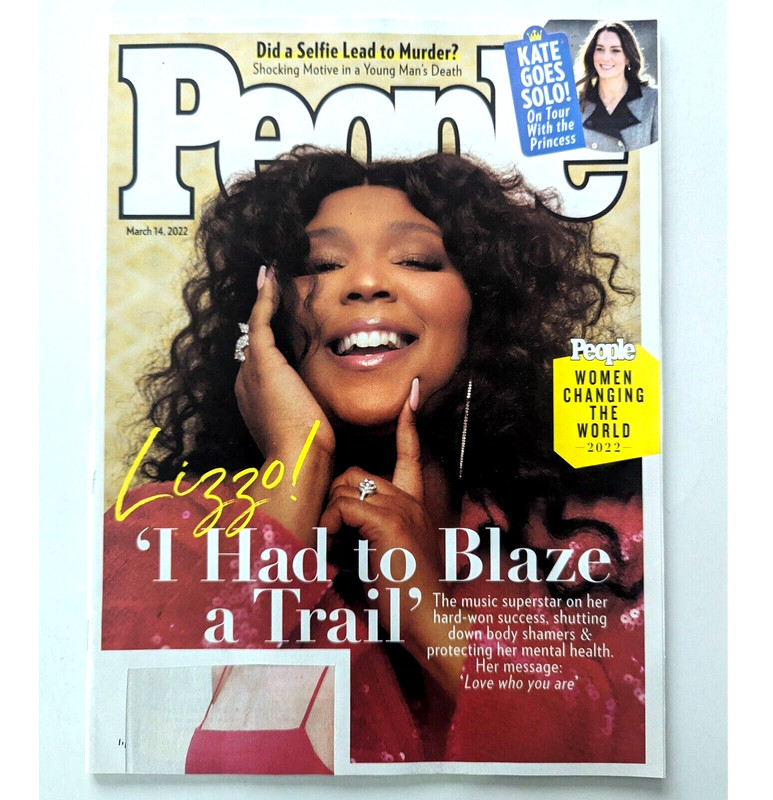 People Magazine March 14 2022 Lizzo Princess Kate Patrick Stewart Amy Poehler