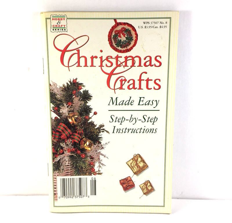 Christmas Crafts Made Easy booklet Hobby & Craft Series 1995 instructions