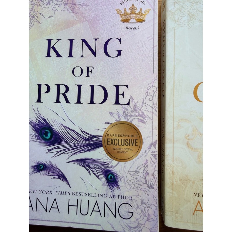 Ana Huang Kings of Sin Series Books 1-4 Bundle King of Wrath Pride Greed Sloth gallery