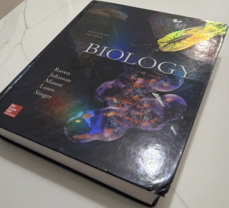 McGraw-Hill Biology 11th Ed Hardcover 2017 Raven Johnson Mason Losos Singer