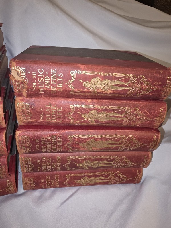 Young Folk's Treasury Music and Fine Arts Volumes 1-7 & 9-12, 1909 *RARE ** READ gallery