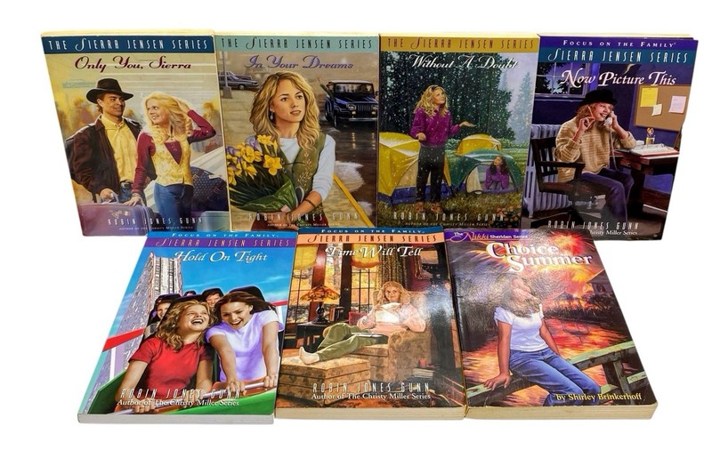 Lot 7 Books Focus on the Family Sierra Jensen, Nikki Sheridan Christian Fiction