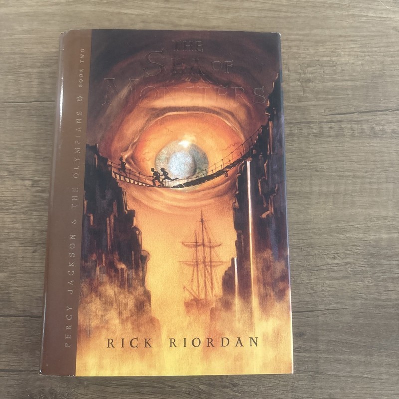 The Sea Of Monsters 1st Edition Hardcover Book Rick Riordan 2006 Disney Hyperion