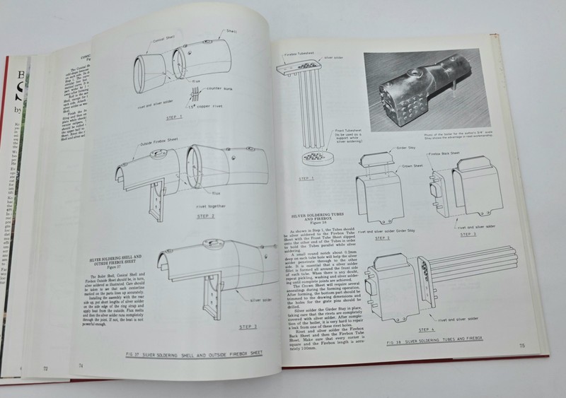 Building The Shay Kozo Hiraoka 2001 Hardcover Live Steam Locomotive Book gallery