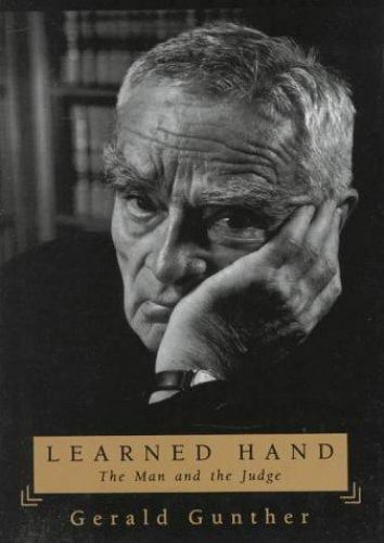 Learned Hand : The Man and the Judge by Gerald Gunther, Acceptable Book