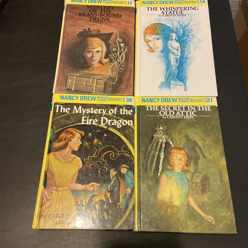 Nancy Drew Books Yellow Flashlight Lot Of 15 HCs Good - VG Condition gallery