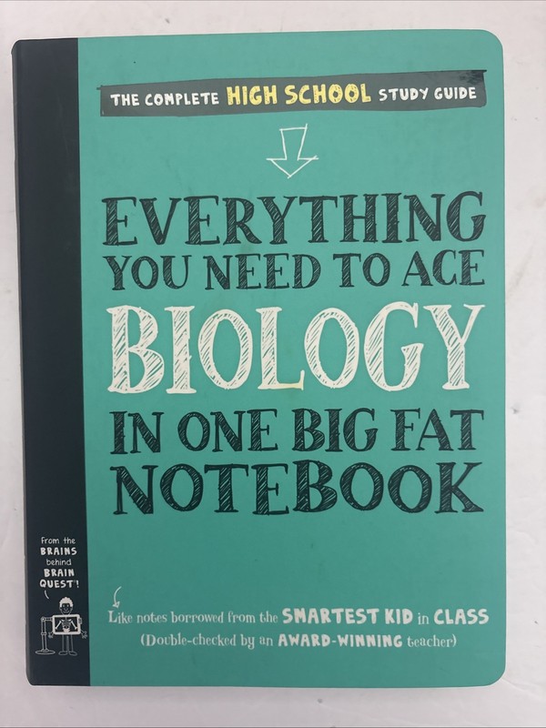 Big Fat Notebook Lot Of 3 Complete High School Study Guide Biology Chemistry gallery