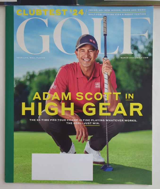Golf Magazine Lot of 3 Issues June 22, Apr 23, Mar 24 gallery