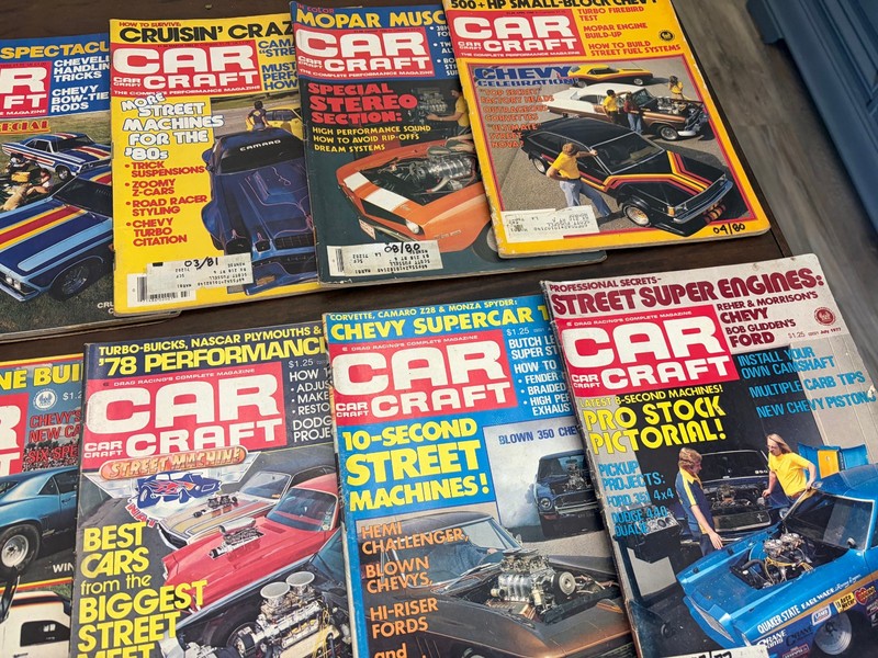 Vintage Car Craft Magazine Lot of 22 - 1971, 1973, 1976, 1977, 1978, 1980, 1981 gallery