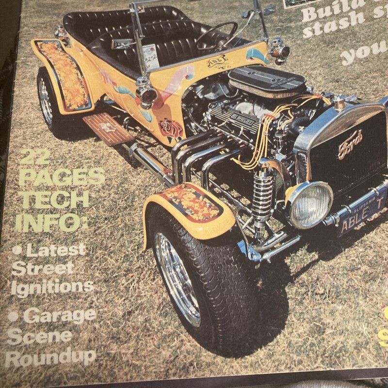 ROD POWER magazine feb 1977 16 Color Pages. 22 Tech Pages. T-588 gallery