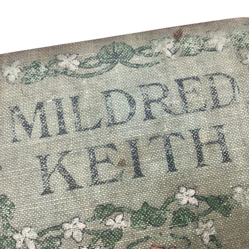Antique 1876 Book, Mildred Keith by Martha Finley,Green Hardcover, 340 pages gallery