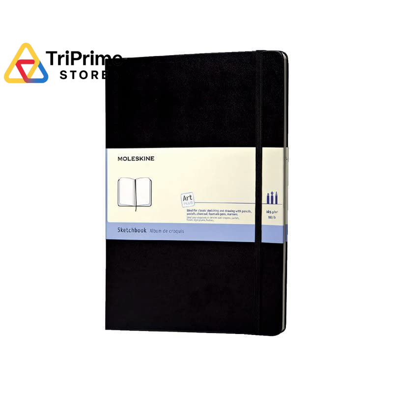 Moleskine Art Sketchbook, Hard Cover, A4 (8.25" 21.59 x 2.1 x 29.85 cm, Zwart gallery
