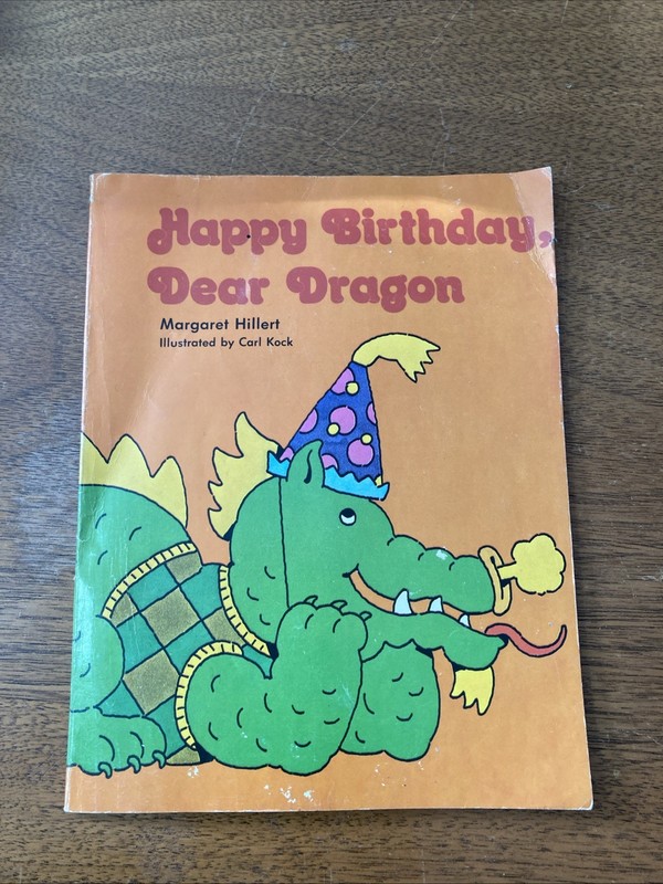Happy Birthday, Dear Dragon Vintage Children’s Book 1977