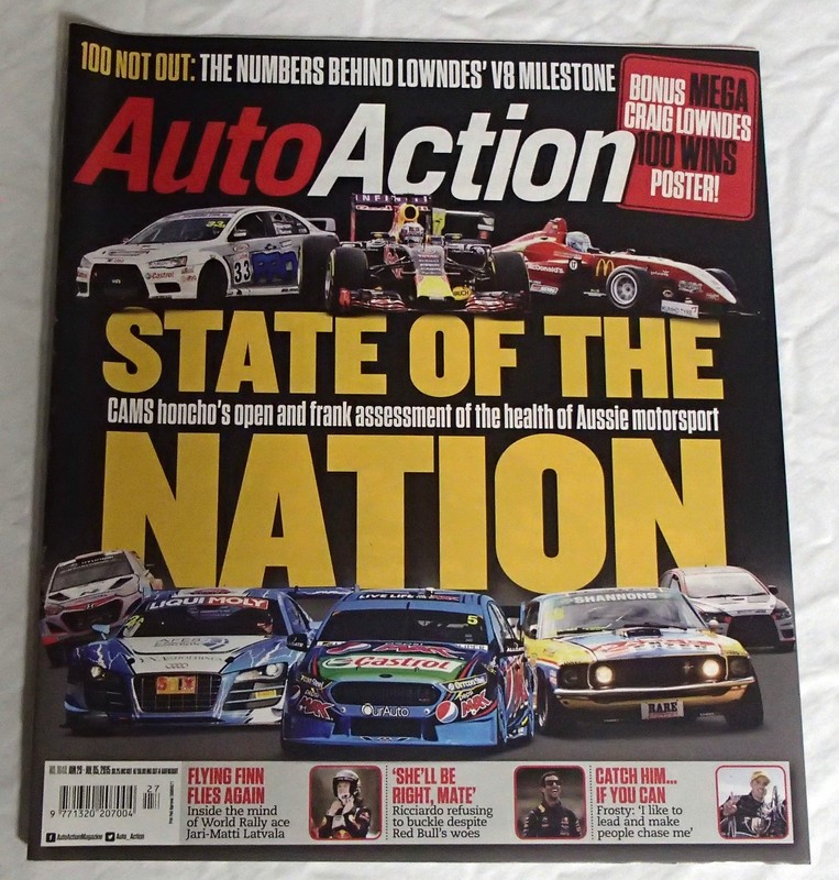 Auto Action Magazine 2015 #1648 Jun 29-Jul 05 Oz Motorsport Jari-Matti Latvala