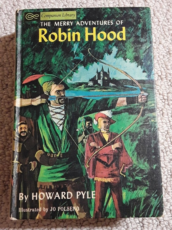 Companion Library 2 Book In 1 Robin Hood & The Little Lame Prince 1965 Vintage22