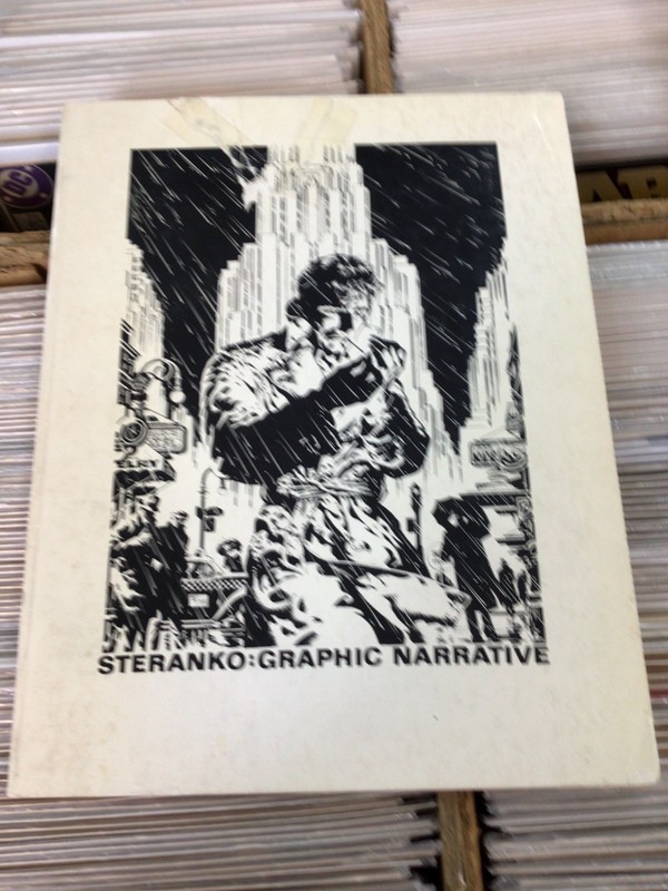 Steranko: Graphic Narrative SC Signed by Steranko 1978 Winnipeg Art Gallery