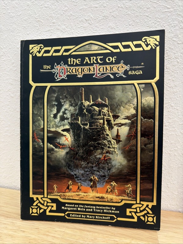 Vintage 1987 The Art of the Dragon Lance saga. Great condition.
