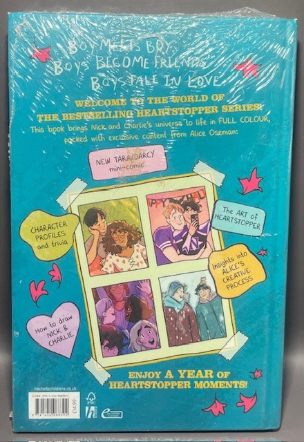 New Sealed The Heartstopper Yearbook by Alice Oseman (2022, Hardcover) gallery