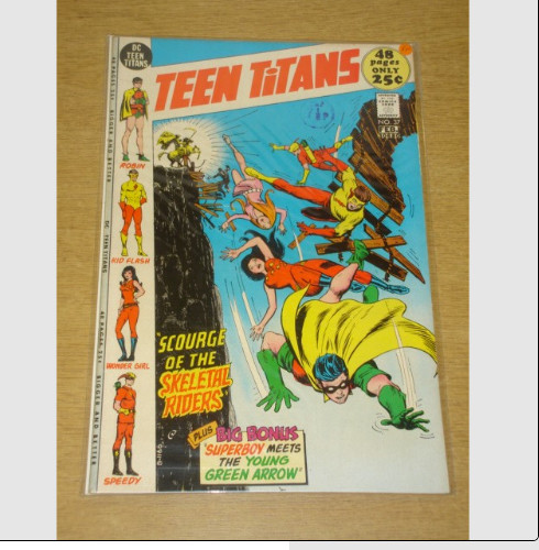 TEEN TITANS #37 FN (6.0) DC COMICS 48 PAGES FEBRUARY 1972 **