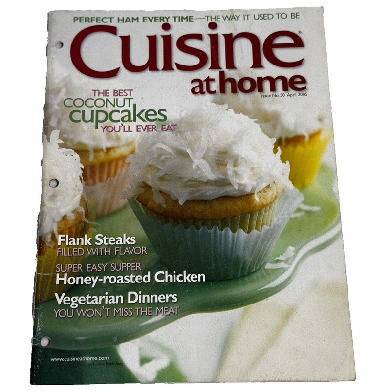 Cuisine at Home Food Magazine Lot of 6 Issues Variety Lots of Recipes Ephemera gallery
