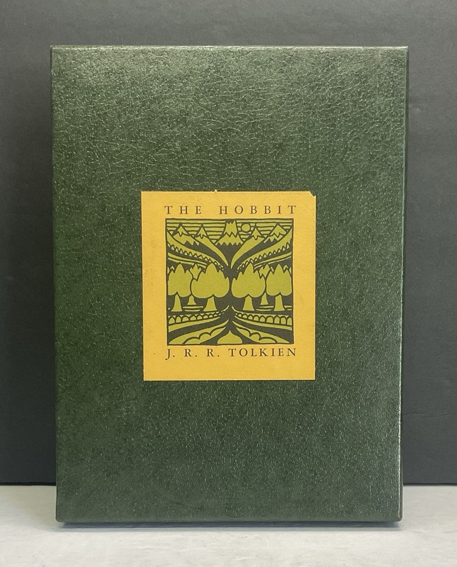 JRR Tolkien THE HOBBIT, 1966 Houghton Mifflin, Collector’s Edition W/ Slipcover