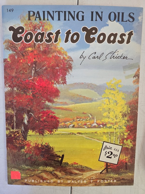 Lot of 7 Walter Foster HOW TO PAINT Art Books - Landscapes, Seascapes, Barns etc gallery
