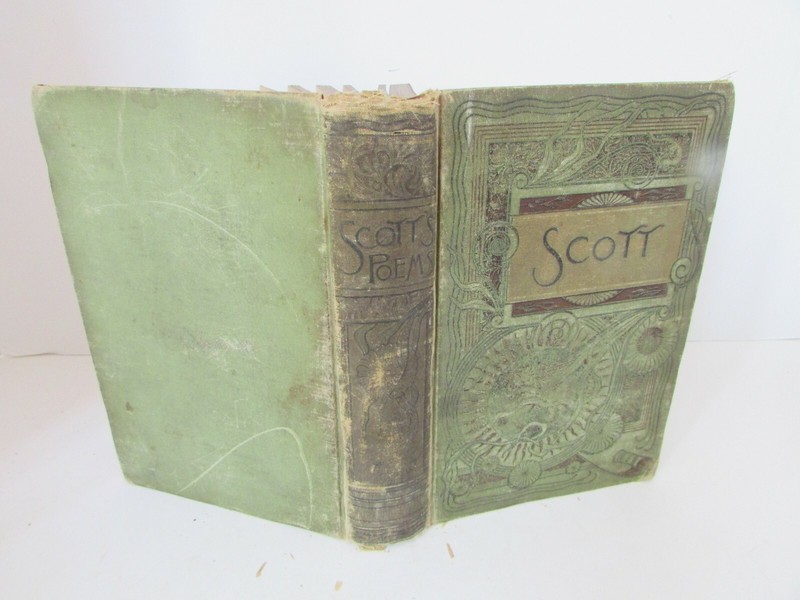 1886 THE POETICAL WORKS OF SIR WALTER SCOTT WORTHINGTON CO NY gallery