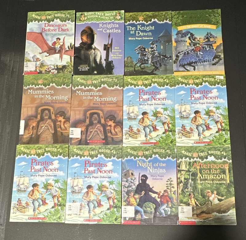 Magic Tree House Paperback Book Lot by Mary Pope Osborne Ages 4-8 51 books total