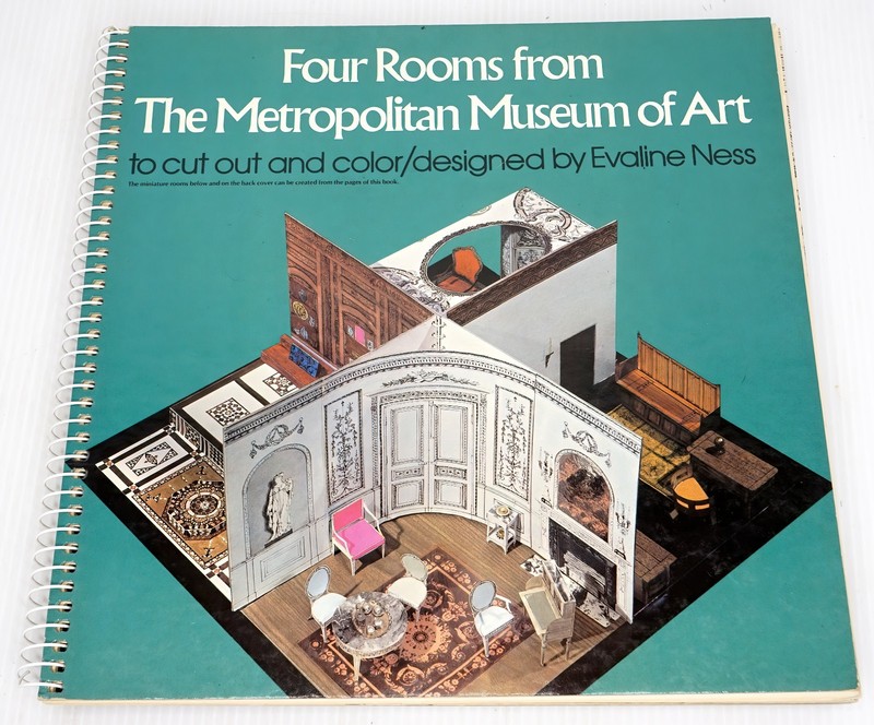Four Rooms From The Metropolitan Museum of Art to Cut Out and Color Evaline Ness