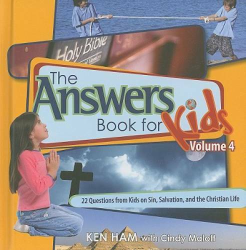 Answers Book for Kids Volume 4 – Hardcover By Ken Ham – GOOD