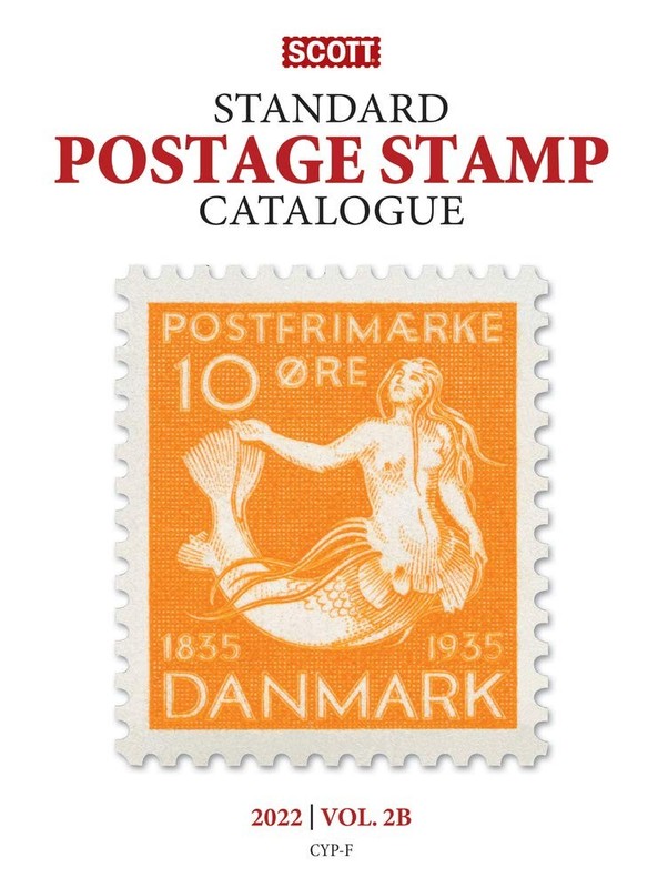 2022 Scott Stamp Postage Catalogue Volume 2: Cover Countries C-F: Scott Stam…