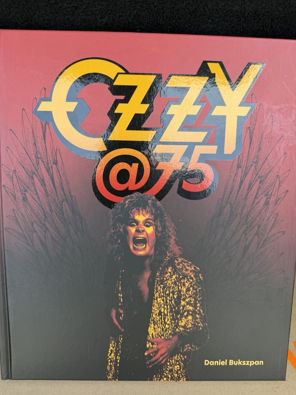 Ozzy@75 Hardcover Book By Daniel Bukszpan New Free Shipping
