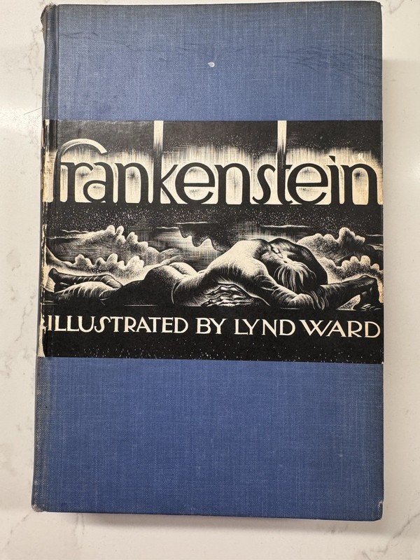 Rare 1934 Frankenstein Modern Prometheus By Shelley Engraved By Ward