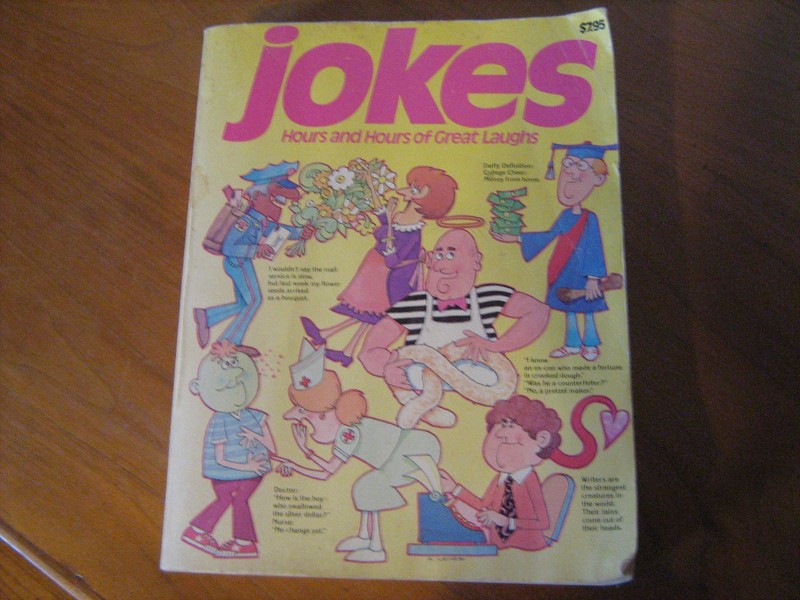 BIG BOOK OF JOKES by Pellowski & Mann 1980 illustrated 511 pages