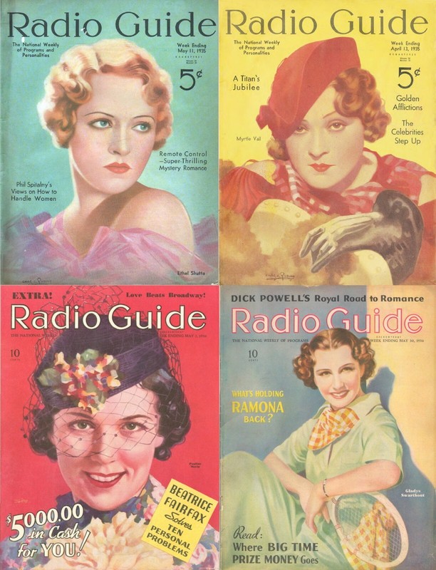 Radio Guide - Stars Shows Programs - 259 Old Magazines (1932-1938) on DVD gallery