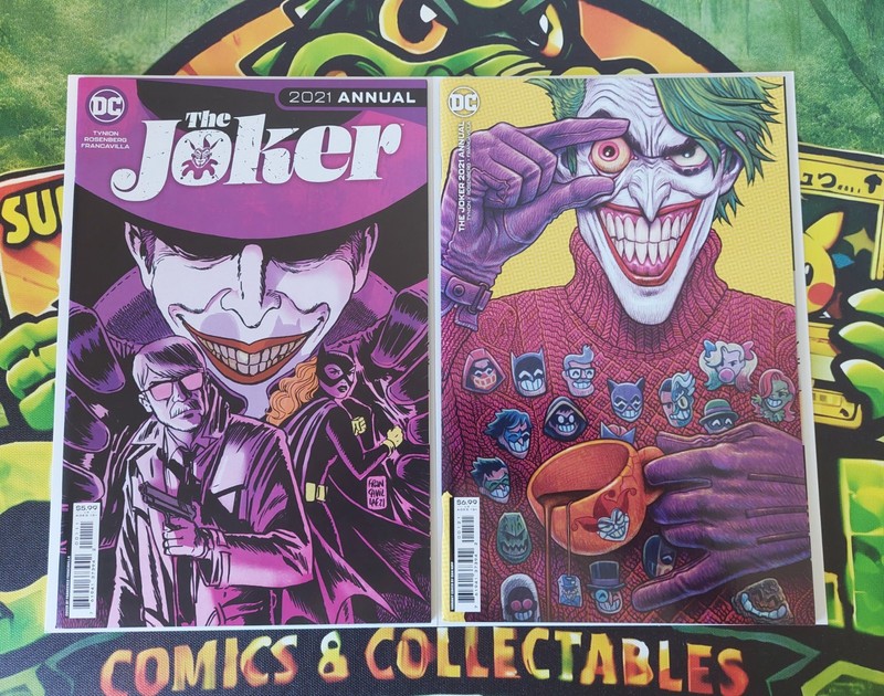 The Joker 2021 Annual #1 Set Of Two Comics Variant A & B DC Universe