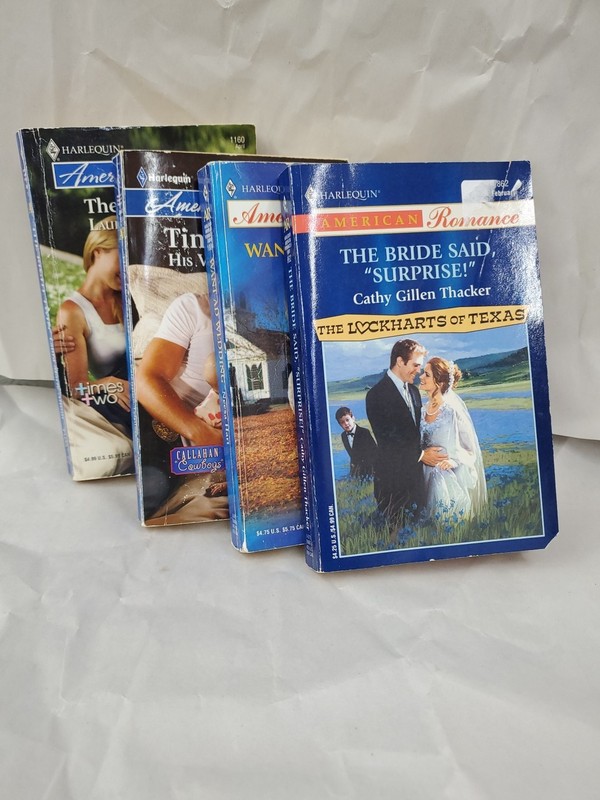 Harlequin Romance Books (Lot Of 4) American Romance Collection/862/1004/1385/116