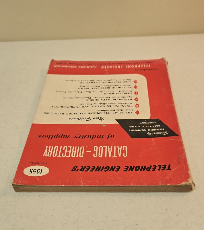 1955 Telephone Engineers Catalog - Directory of Industry Suppliers - 308 Pages gallery