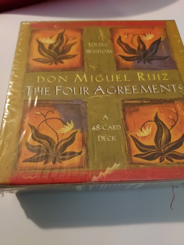Don Miguel Ruiz :The Four Agreements .a 48 Card Deck.