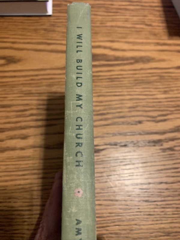 I Will Build My Church by Amy Morris Lillie, 1950, Good gallery