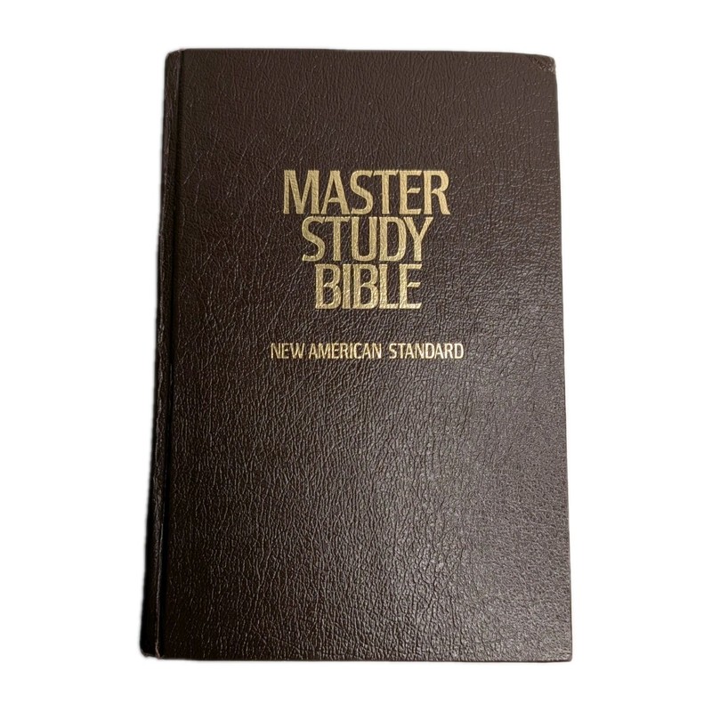 Holman Bible Publishers Master Study Bible New American Standard Hardcover 1979