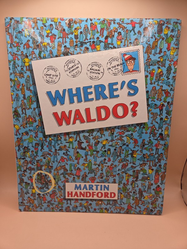Where’s Waldo? 1987 Martin Handford 1st First US Edition HC Banned Topless Pic
