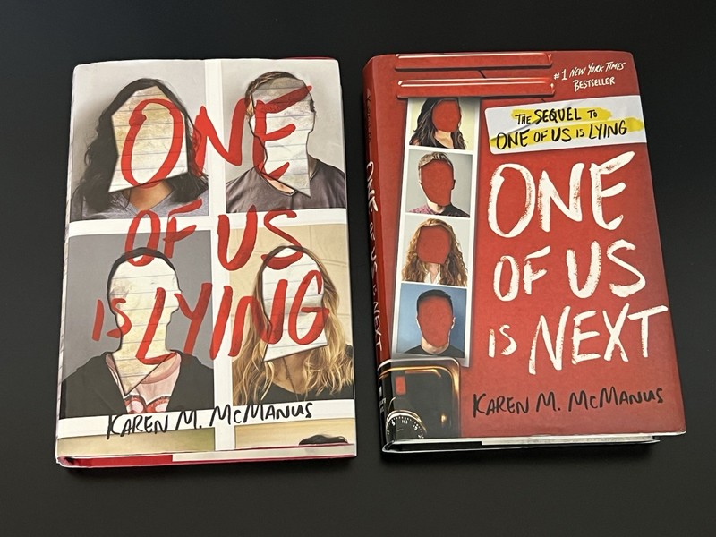 (2)One of Us Is Lying/One of Us Is Next by Karen M McManus Teens/YM HARDCOVER
