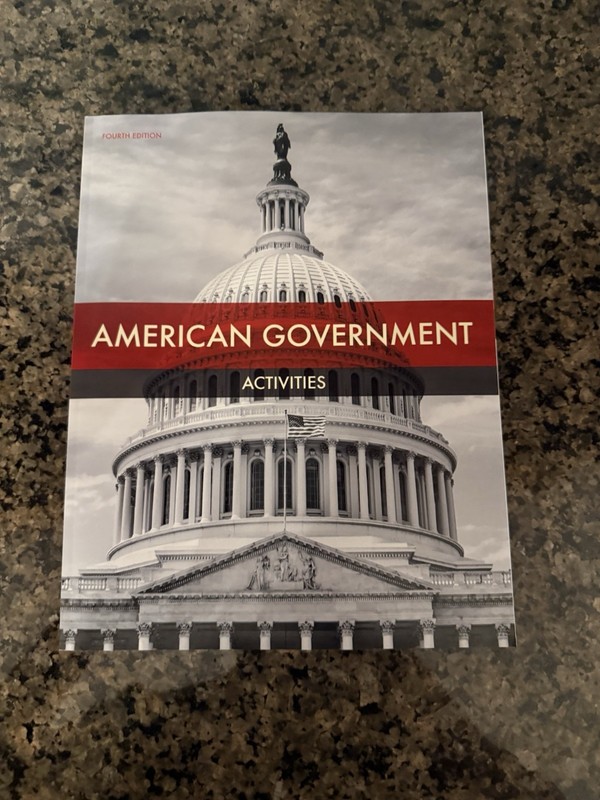 American Government BJU Press(4th Edition) TEXTBOOK + Student Activity Book gallery