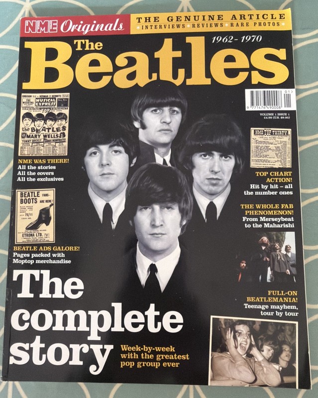 NME Originals – The Beatles – The Complete Story 1962-1970 Reviews, rare photos￼