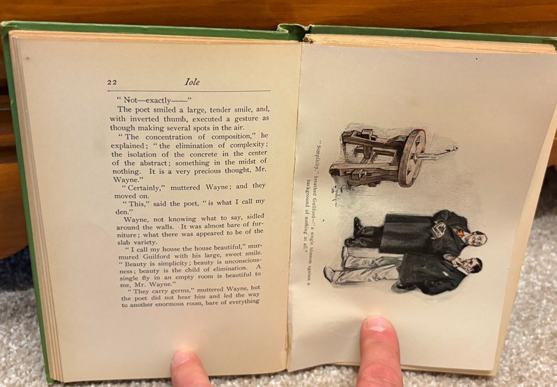 Iole 1905 by Robert W. Chambers Hardcover Book Classics D. Appleton 1st Edition gallery